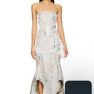 Lover and Friends Floral Strapless Dress